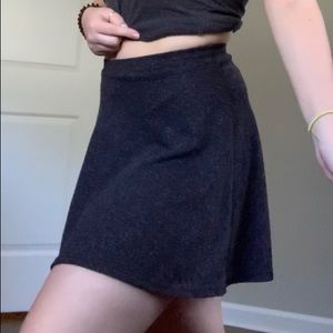 Charcoal Gray Skirt